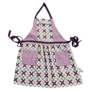 American Girls  Geometric Abstract Cotton Puple White Star Baker